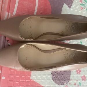 Vince Camuto Women's Tan Leather Wedges